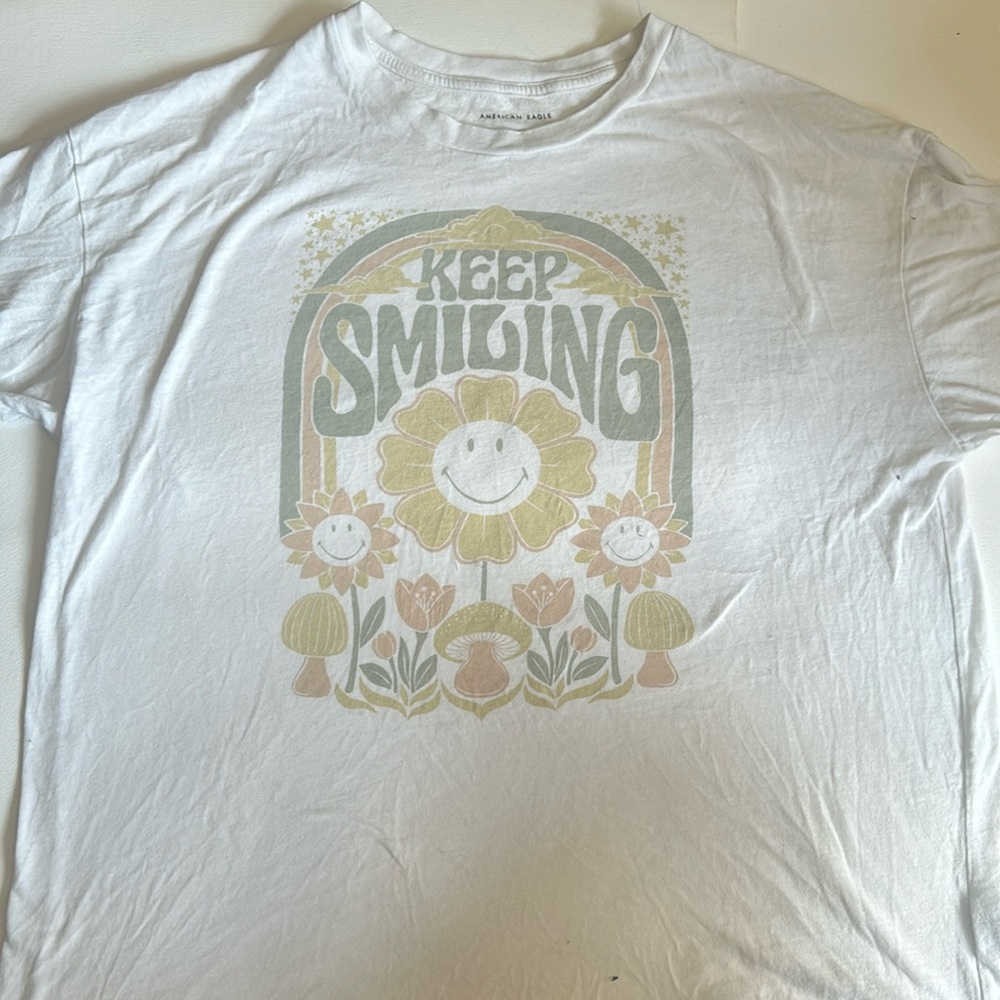 Keep Smiling Big Tee